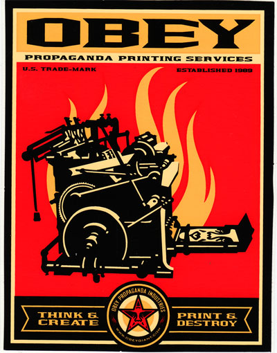 Obey Propaganda Printing Services