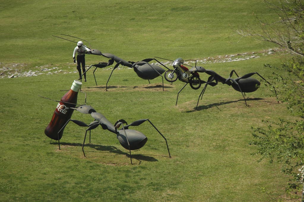 Ant Sculptures at Barber Motorsports Park