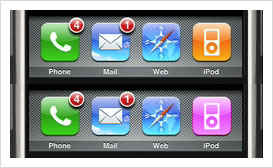 iPhone dock colors