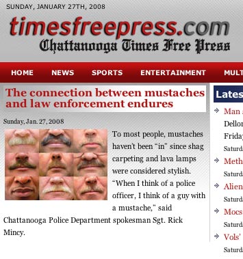 Chattanooga and mustaches