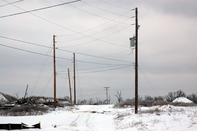 Power Lines in the snow